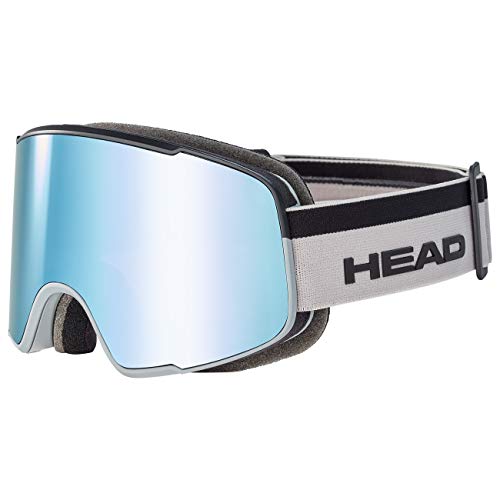 HEAD Unisex-Adult Horizon 2.0 FMR + Spare Lens Skibrille, blau, One Size von HEAD