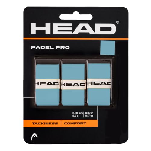 HEAD Unisex-Adult Padel Pro Griffband, Blau, One Size von HEAD
