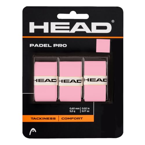 HEAD Unisex-Adult Padel Pro Griffband, Pink, One Size von HEAD
