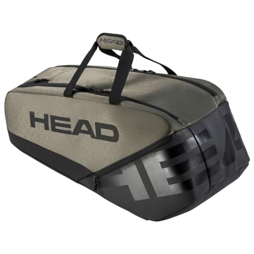 HEAD Unisex-Adult Pro X Racquet Bag L Tennistasche, Thyme/Schwarz, L von HEAD