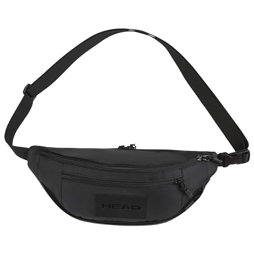 HEAD Unisex-Adult Tour Crossbody Bag, Schwarz, One Size von HEAD
