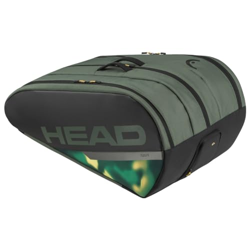 HEAD Unisex-Adult Tour Racket Bag XL Tennistasche, Thyme/Banana von HEAD