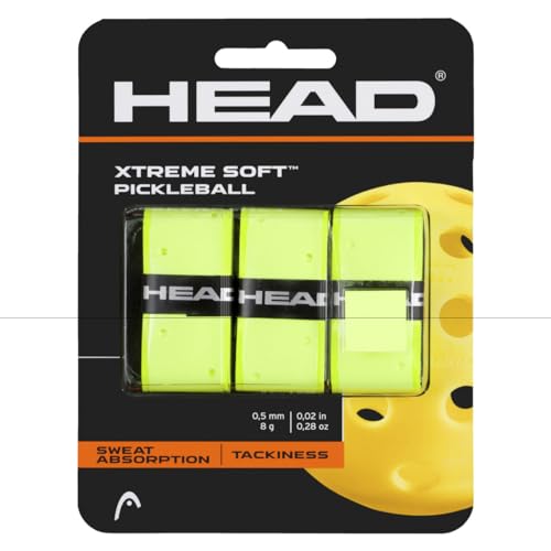 HEAD Unisex-Adult XtremeSoft Pickleball Griffband, gelb, One Size von HEAD
