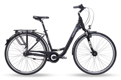 Head Unisex – Erwachsene City 26 B Citybike, matt schwarz, 44 von HEAD