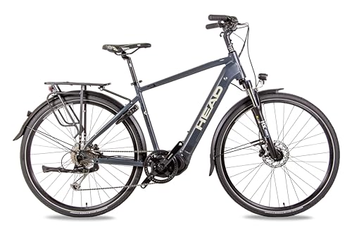 HEAD Unisex - Adult E Revelo 2.0 E-Trekking Bike, Matt Grey, 59 von HEAD