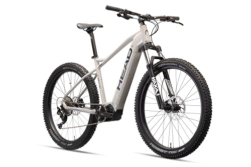 HEAD Unisex - Adult Lagos Spin Electric Mountain Bike, Light Grey/Grey, 51 von HEAD