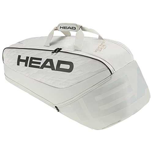 HEAD Unisex – Erwachsene Pro X Racquet Bag Tennistasche, weiß/schwarz, M von HEAD
