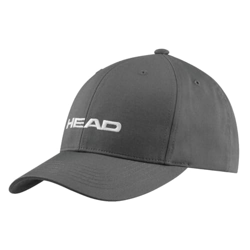 HEAD Unisex-Erwachsene Promotion Cap, Anthracite/Grey, Einheitsgröße von HEAD