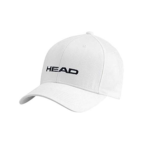 HEAD Unisex-Erwachsene Promotion Cap, White, Einheitsgröße von HEAD