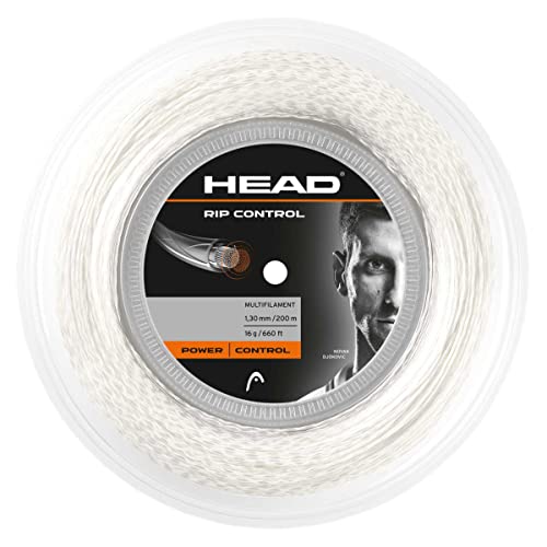 HEAD Unisex-Erwachsene RIP Control Rolle Tennis-Saite, White, 16 von HEAD