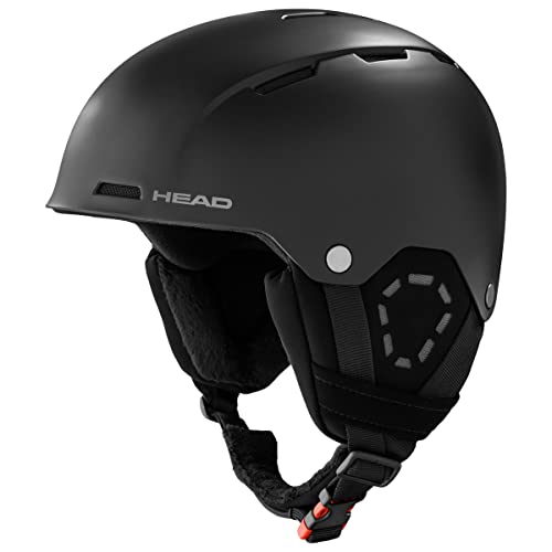 HEAD TREX Ski- und Snowboardhelm für Erwachsene, Unisex, black, XS/S von HEAD