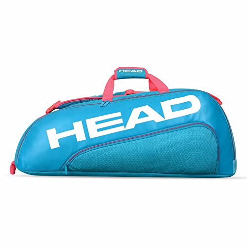 HEAD Unisex-Erwachsene Tour Team 6R Combi Tennistasche, blau/pink von HEAD