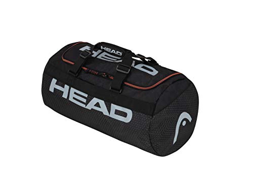 HEAD Unisex-Erwachsene Tour Team Club Bag Tennistasche, schwarz/grau, Einheitsgröße von HEAD
