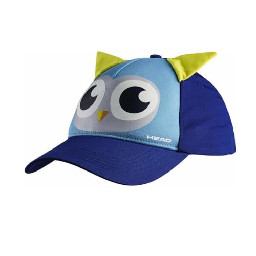 HEAD Unisex Jugend Kids Cap Owl Tennis, blau/hellblau, Einheitsgröße von HEAD