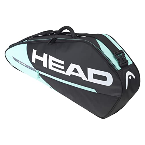HEAD Unisex Tour Team 3r Pro Tennistasche, Schwarz Mint, 3 Racquets EU von HEAD