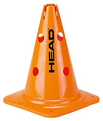 HEAD Unisex Trainerbedarf 6 große Hütchen Tennis Hütchen Orange von HEAD
