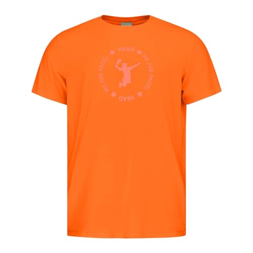 HEAD WE ARE PADEL T-Shirt Herren, orange, 3XL von HEAD