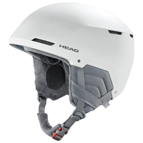 HEAD COMPACT Evo Women Ski- und Snowboardhelm, Weiß, XS/S von HEAD
