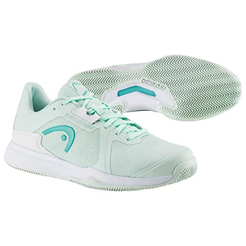 HEAD Women's Sprint Team 3.5 Clay Women Tennisschuh, Aqua/weiß, 42 von HEAD