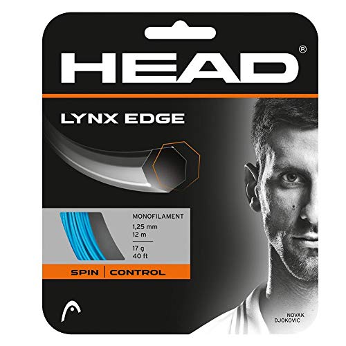 HEAD Unisex-Erwachsene Lynx Edge Set Tennis-Saite, Blue, 17 von HEAD