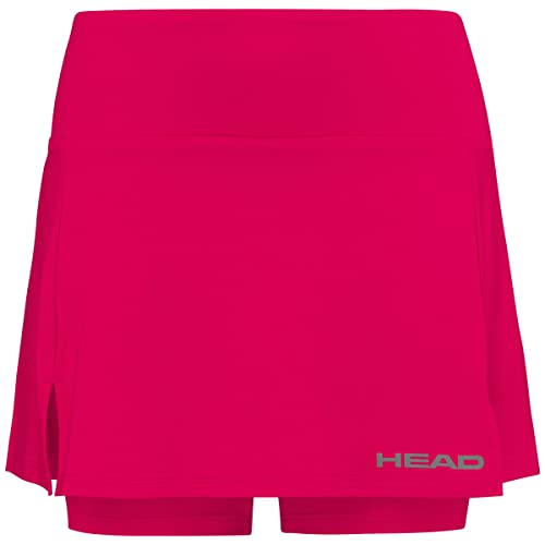 HEAD CLUB Basic Skort Girls, rot, XL von HEAD