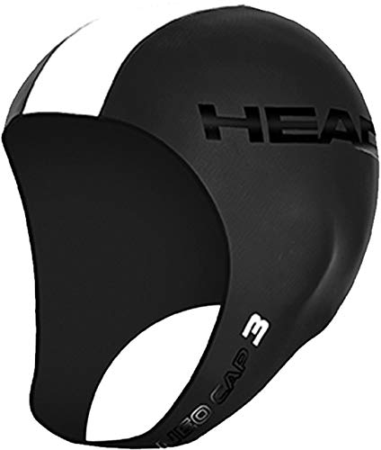 Head Neopren Cap Black/White (SM) von HEAD