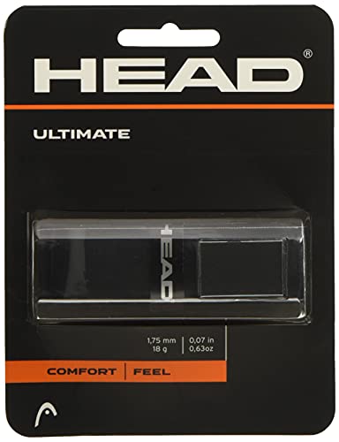 HEAD Unisex-Erwachsene Ultimate Griffband, Black, Einheitsgröße von HEAD