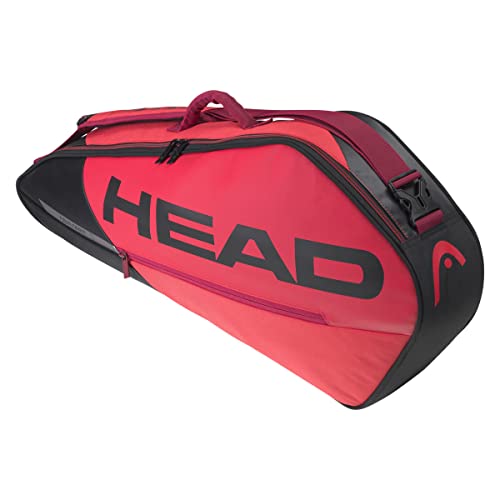 HEAD Unisex – Erwachsene Tour Team Tennistasche, schwarz/rot, 3R von HEAD