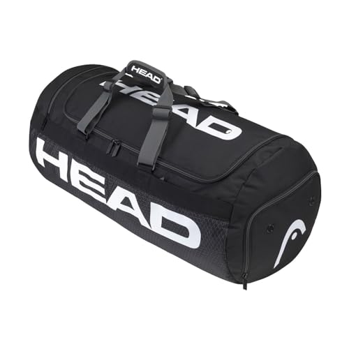 HEAD Unisex – Erwachsene Tour Team Sport Bag Tennistasche, schwarz/orange, One Size von HEAD