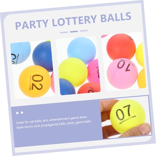 HEALSOPTHY 10 Stück Teiliges Nummerierte Bunte Loskugeln in Kompakter Vielseitig für Tombola Partyspiele und Events Langlebig Leicht Greifbar Farbintensiv Verblassend HEALSOPTHY 10 Stück Teiliges Nummerierte Bunte Loskugeln in Kompakter Vielseitig für Tombola Partyspiele und Events Langlebig Leicht Greifbar Farbintensiv Verblassend von HEALSOPTHY