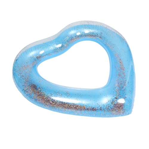 HEALSOPTHY Herzförmiger Schwimmring mit Glitzerfüllung Aufblasbarer PVC Poolring Dickes Material Erhöhte Stabilität für Erwachsene und Geeignet für Pool Strand und Outdoor Partys HEALSOPTHY Herzförmiger Schwimmring mit Glitzerfüllung Aufblasbarer PVC Poolring Dickes Material Erhöhte Stabilität für Erwachsene und Geeignet für Pool Strand und Outdoor Partys von HEALSOPTHY