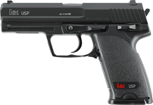 HECKLER & KOCH 2.5926 Softair USP schwarz mit Maximum 0.5 Joule, Einheitsgröße von Umarex