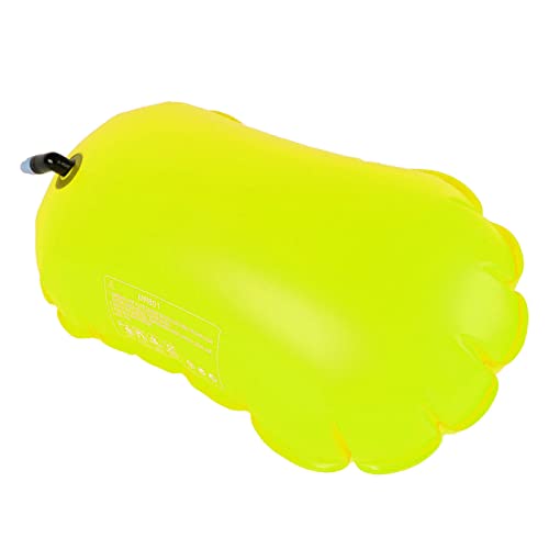 HEEPDD Schwimmbojen-Tasche, 20 L, Schwimmboje, PVC, Schön und Auffällig Zum Kajakfahren (Fluoreszierendes Gelb) von HEEPDD