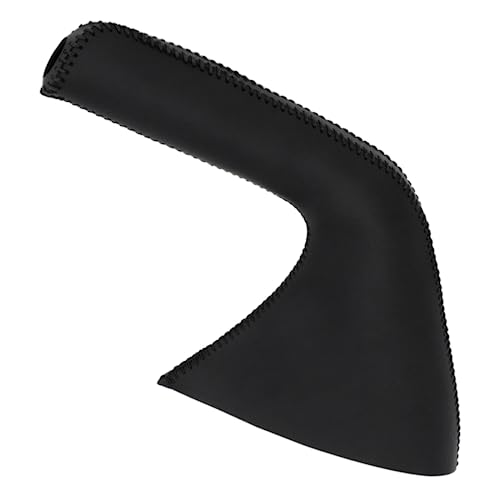 Auto-Handbremsgriff-Abdeckungen, echtes Leder, Auto-Handbrems-Abdeckung, Griff-Hülsenschutz, Auto-Innenzubehör (schwarz) Für Mazda 3 2011 von HEJIAL