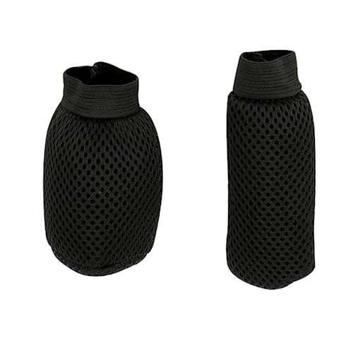 Auto-Styling 2 Stück/Set Auto-Handbremsgriffe Handbrems-Abdeckungshülse Anti-Rutsch-Handbrems-Schaltknauf-Abdeckung (schwarz) Passend für die meisten Automodelle von HEJIAL