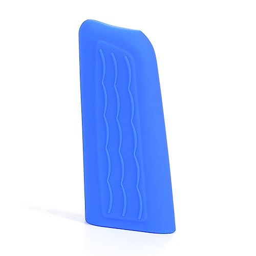 Handbrems-Schutzhülle aus Silikonkautschuk, allgemeine rutschfeste Auto-Gummigriff-Ärmelhandschuhe(A Sea Blue) Für Volkswagen Handbremshülse von HEJIAL