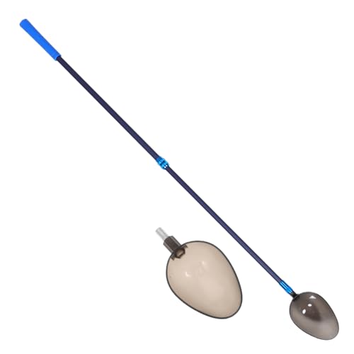 HEMOTON 1 Satz Köderlöffel Set Angelfutter Werkzeug mit Wechselköder für Präzises Werfen und Füttern Geeignet für Angeln Camping und Trekking Einfache Bedienung für Anfänger und Profis von HEMOTON
