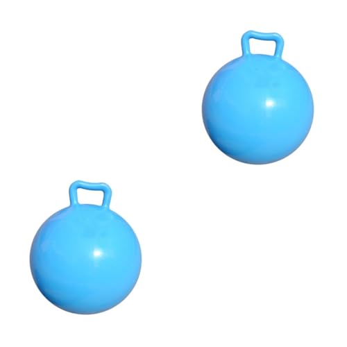 HEMOTON 2 Stück Kinder Hüpfball Aufblasbarer Hopfenball Springball von HEMOTON