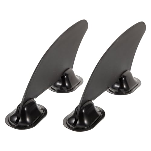 HEMOTON 2 Stück Surfbrett Flossen Paddle Board Ersatzteile Universelle Surfbrett Flossen Kunststoff Abnehmbar Aufblasbare Paddle Board von HEMOTON