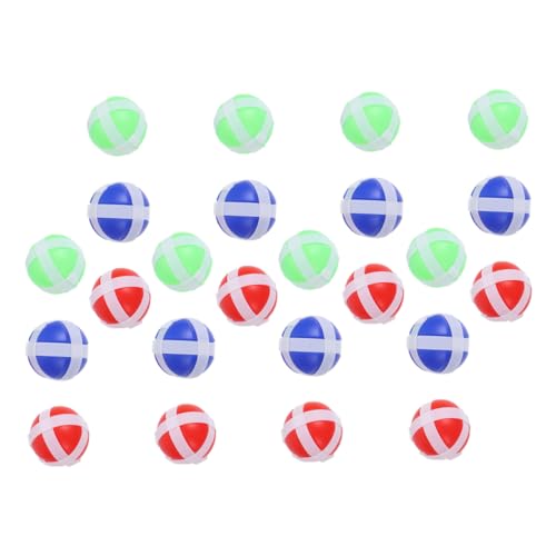 HEMOTON 24St klebriges Ballspielzeug Kinderspielzeug spaß Bälle für Dartscheiben aus Stoff Partygeschenke mit klebrigen Kugeln Spielzeuge Intelligenzspielzeug Bälle werfen von HEMOTON