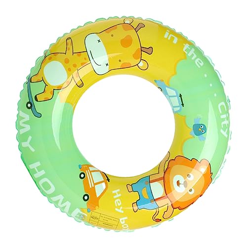 HEMOTON 5st Löwe Schwimmring Schwimmreifen Aufblasbares Spielzeug Kleinkind Draußen Spielzeug Für Kleinkind-floatie Sommerpool Ring Zubehör Strand Achselkreis PVC von HEMOTON