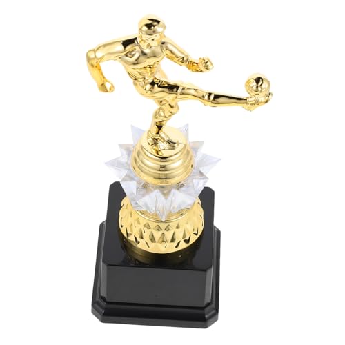 HEMOTON Wettkampftrophäe Fußballtrophäe Mannschaftstrophäe Turniertrophäe Anerkennungstrophäe Kindertrophäe Mädchentrophäe Siegertrophäe Ligatrophäe Kleine Trophäe Golden Wiederverwendbar von HEMOTON