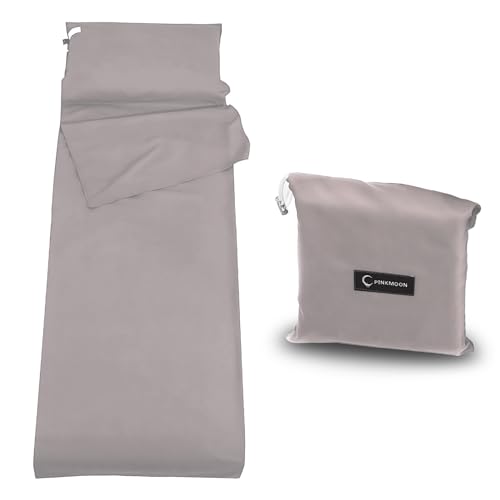 HüTtenschlafsack, HüTtenschlafsack Baumwolle Sommerschlafsack HüTtenschlafsack Seide Sleeping Bag Ultra-Leichter Reise-Schlafsack HüTtenschlafsack für Backpacking Hostels und HüTten (Coco) von HENGBIRD