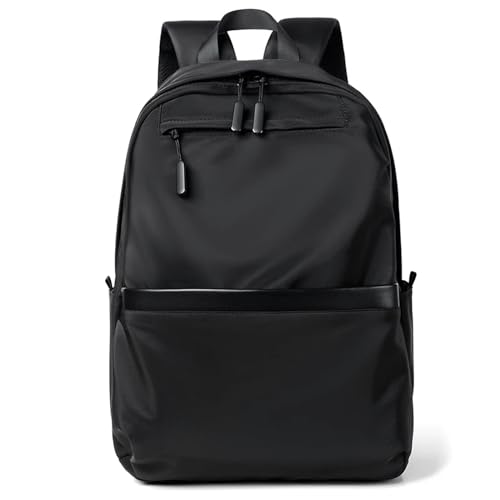 HENGIN Rucksack Backpack -Tasche Benutzerdefinierte Teenager 15,6 -Zoll -Laptop -Design wasserdichte Business Rucksack Rucks -Pack Smart Laptop Rucksack-schwarz-30 * 12,5 * 45 cm von HENGIN