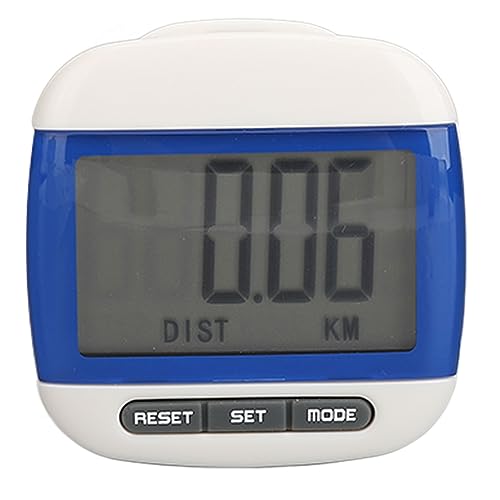 3D Pedometer for Walking, Simple Step Counter with Large Digital Display, Steps Track Accurately Steps Monitor Watch for Women Men Adults Seniors Dog von HERCHR