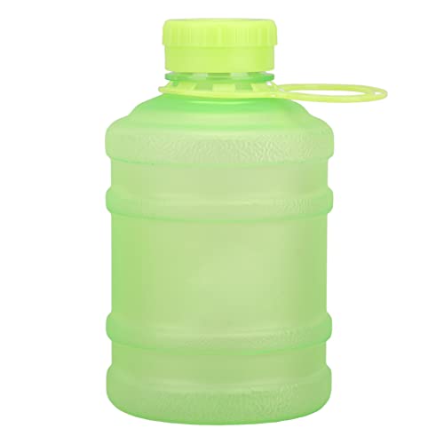 HERCHR 650 Ml Wasserflasche Mit Griff, Tragbare Kunststoff-Wasserflaschen Für Erwachsene, BPA-freie Wasserflasche, Wiederverwendbar, Für Outdoor-Wander-Fitness(Grün) von HERCHR
