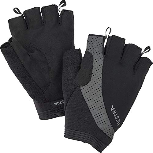 HESTRA Apex Reflective Short Handschuhe, Black, EU 7 von HESTRA
