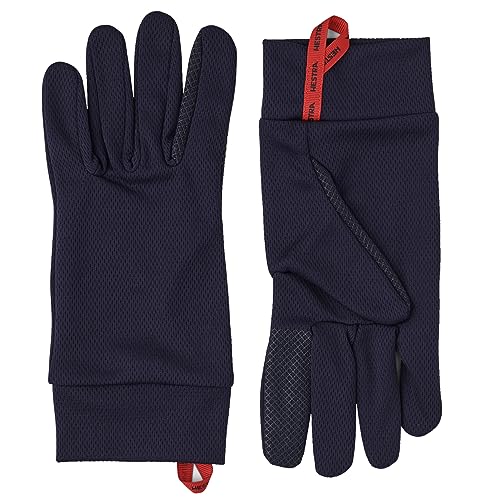 Hestra Touchscreen-Handschuhe: Touch Point Dry Wool Liner Base Layer Run Wandern Ski, Navy, 9 von HESTRA