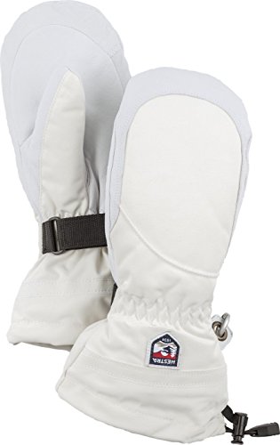 Hestra Henrik Ski-Handschuh Leder Pro Model kurz, Damen, 30611, elfenbeinfarben/gebrochenes Weiß, 7 von HESTRA