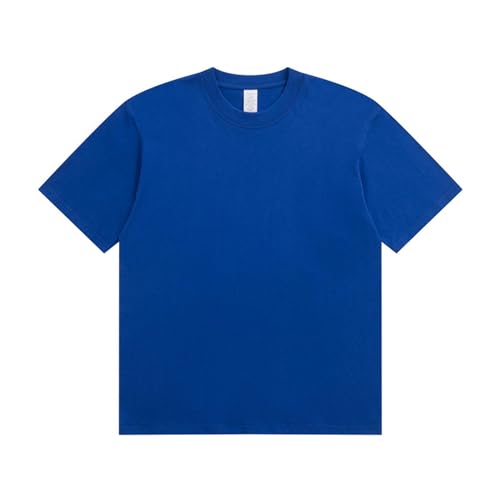 HEXHUASR T-Shirts Für Herren Baumwoll-t-Shirt Herrenherfisch Runder Hals Kurzärmelig Cason Cotton Herren- Und Damen-t-Shirt-a-XL von HEXHUASR